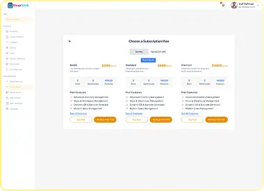 Select Subscription Plan